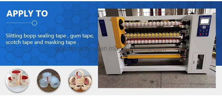 Automatic Masking Tape Jumbo Roll Adhesive Tape Slitter Rewinder Slitting Machine