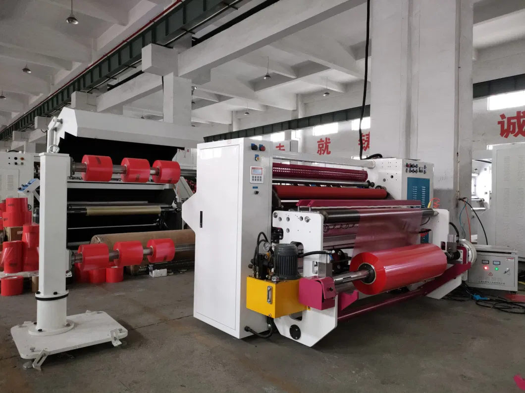 Double-Shaft Slitting Rewinding Machine for Aluminum Foil Tape with Liner