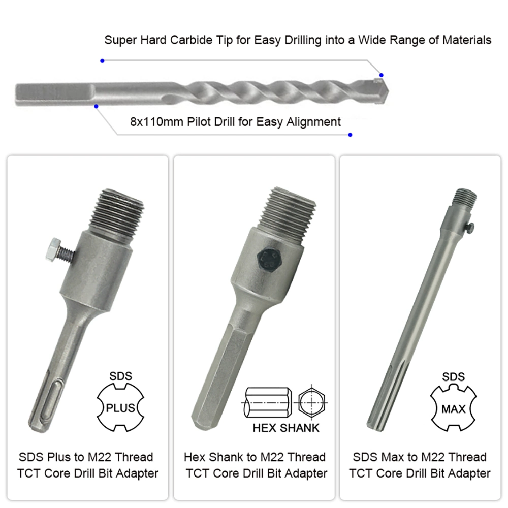 SDS-Max Shank Hollow Core Cutters for Cutting Hole
