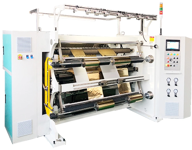 China Leading Manufacturer Hot Stamping Foil Slitting Rewinding Slitter and Rewinder Machine