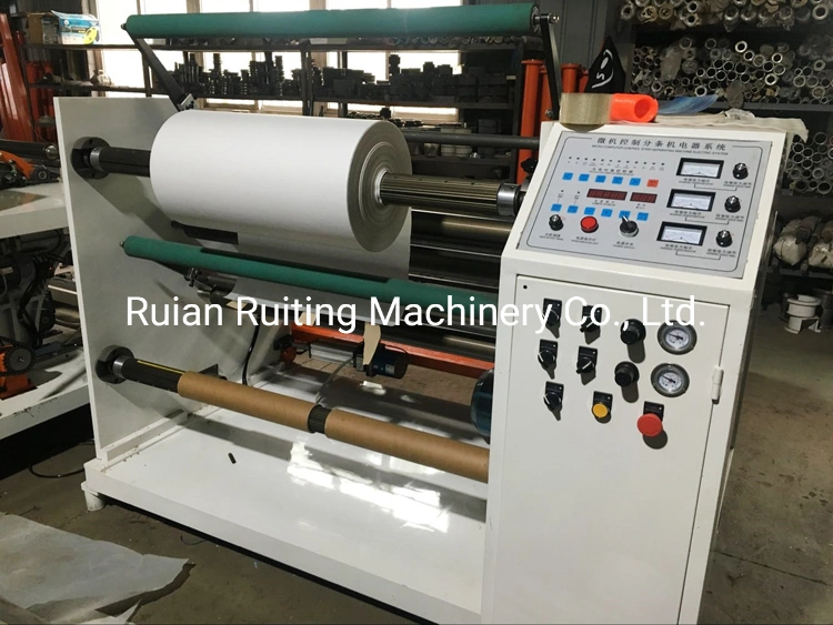 Automatic Aluminum Foil Roll to Roll Slitting Paper Cutting Machine Factory