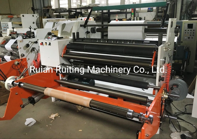 Automatic Aluminum Foil Roll to Roll Slitting Paper Cutting Machine Factory