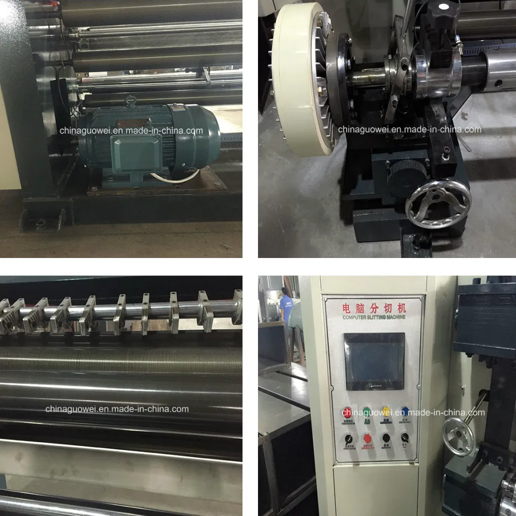 PLC Controlled Slitting Rewinding Machine for Rolling Film