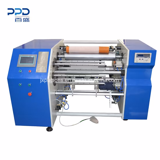 Stretch Film Cling Film Aluminum Foil Silicon Paper Baking Paper Thermal Paper Wall Paper Rewinding Machine