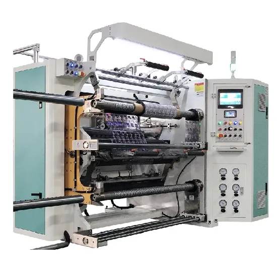 China Leading Manufacturer Hot Stamping Foil Slitting Rewinding Slitter and Rewinder Machine