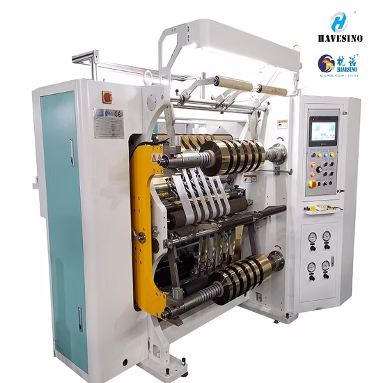 China Leading Manufacturer Hot Stamping Foil Slitting Rewinding Slitter and Rewinder Machine