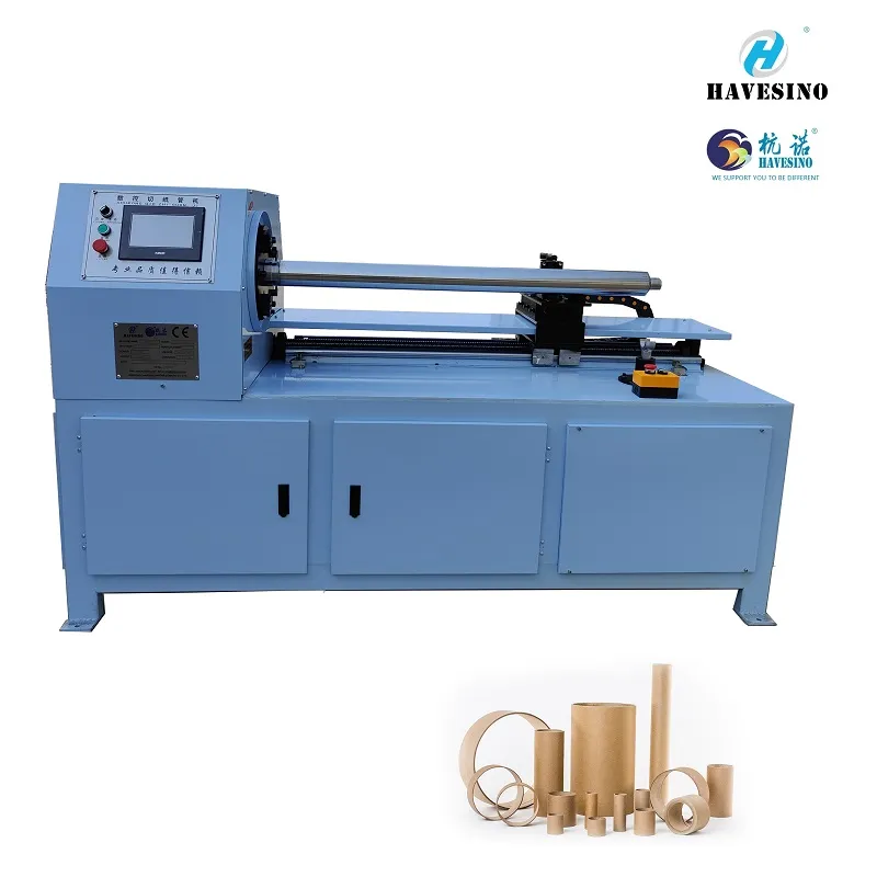 Reliable Quality Competitive Semi Automatic Cardboard Paper Core Cutting Machine Paper Core Cutter Paper Tube Cutter